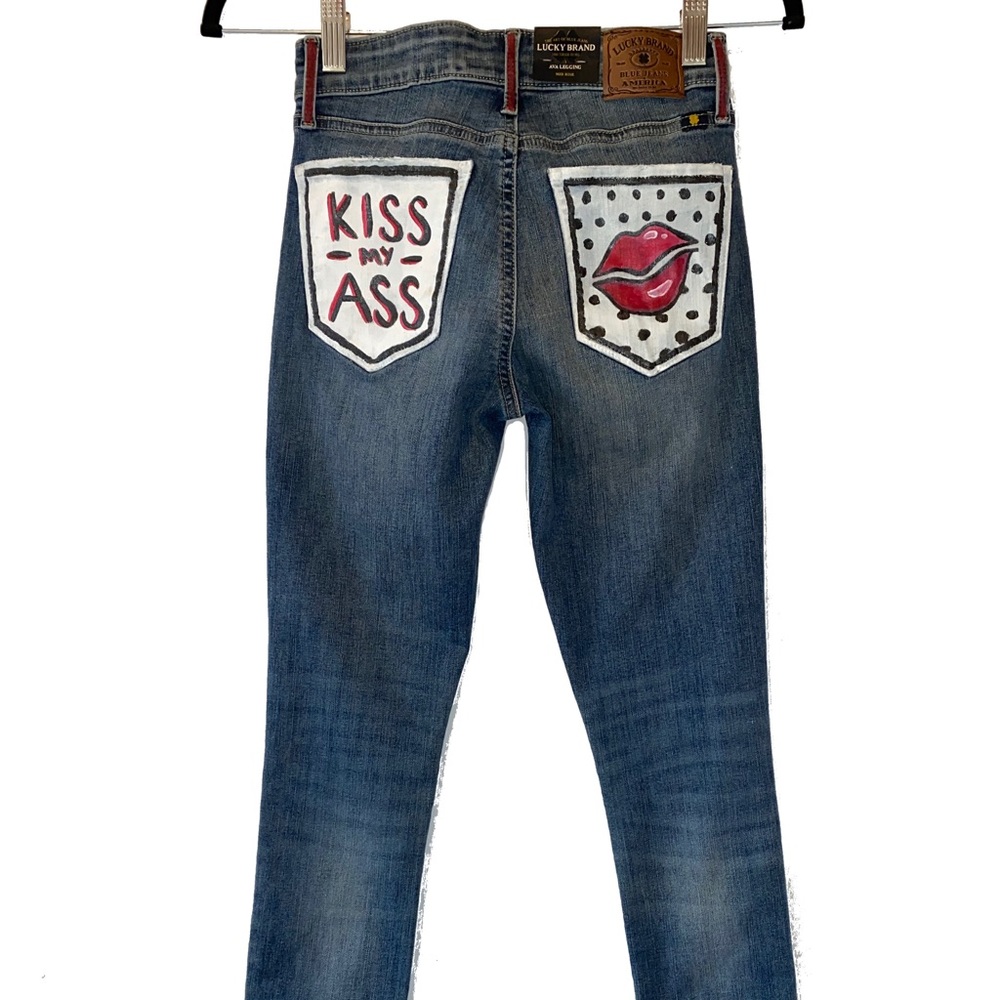 kiss my a** jeans